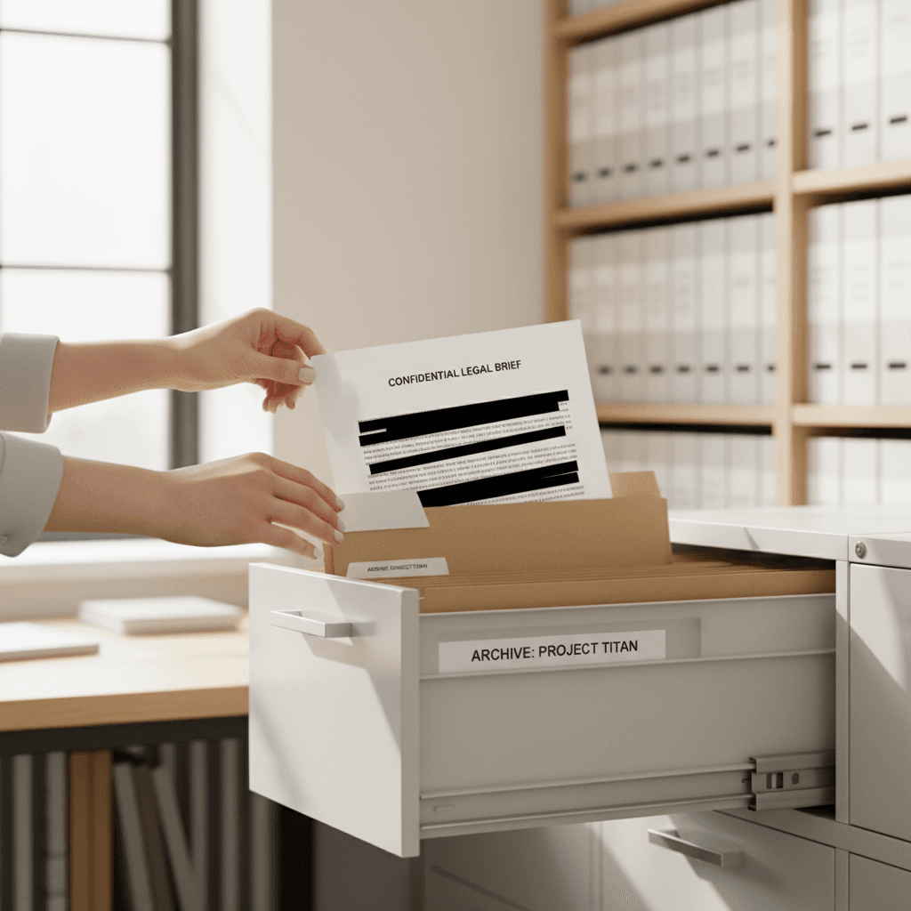 Legal hold document preservation