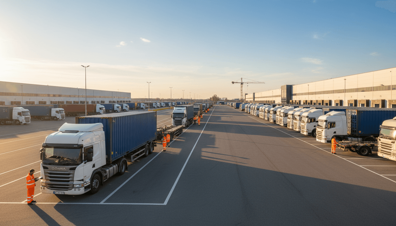 PROSYSTEM DATA logistics vehicle at Fort Worth facility