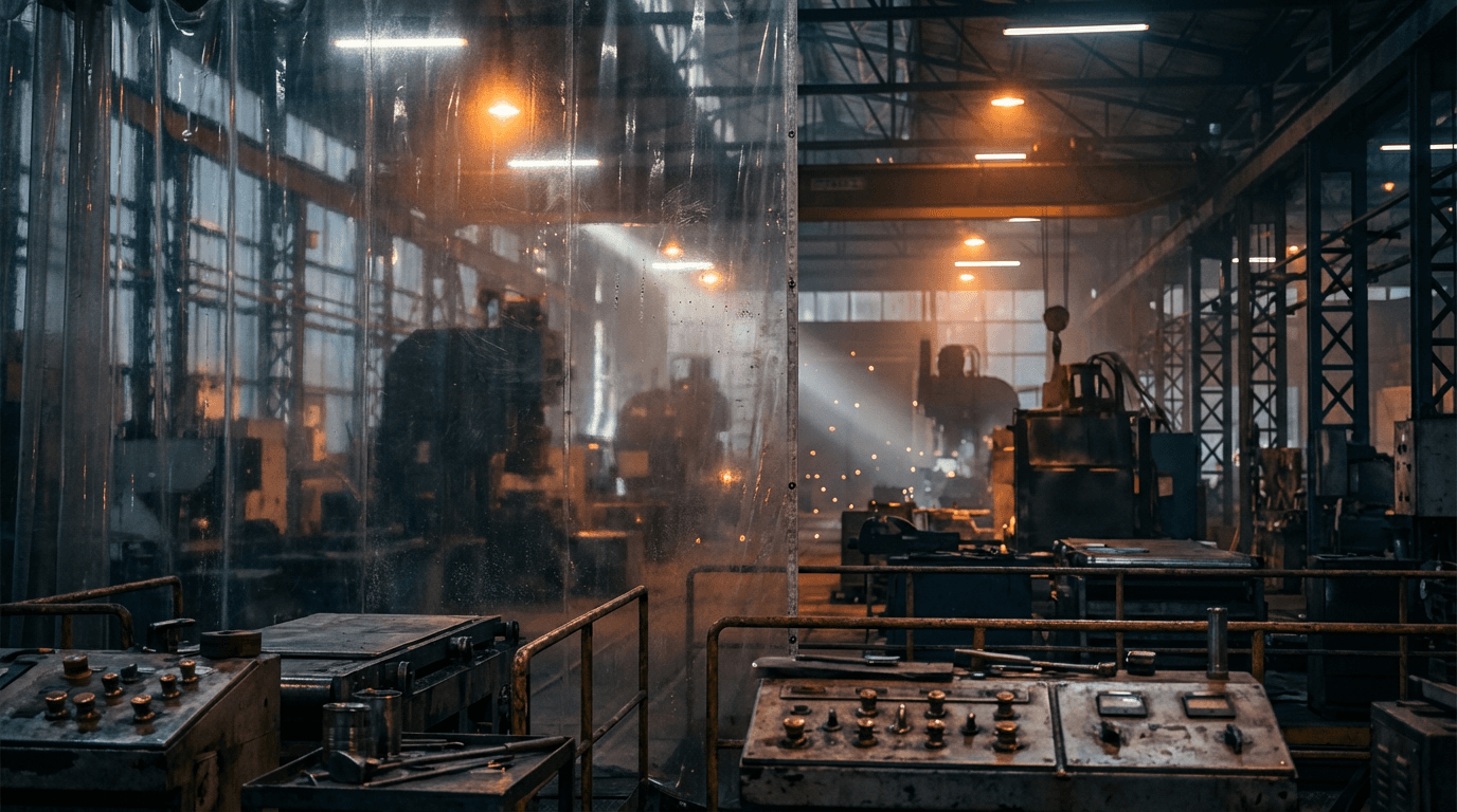 Industrial document shredding equipment during secure destruction process